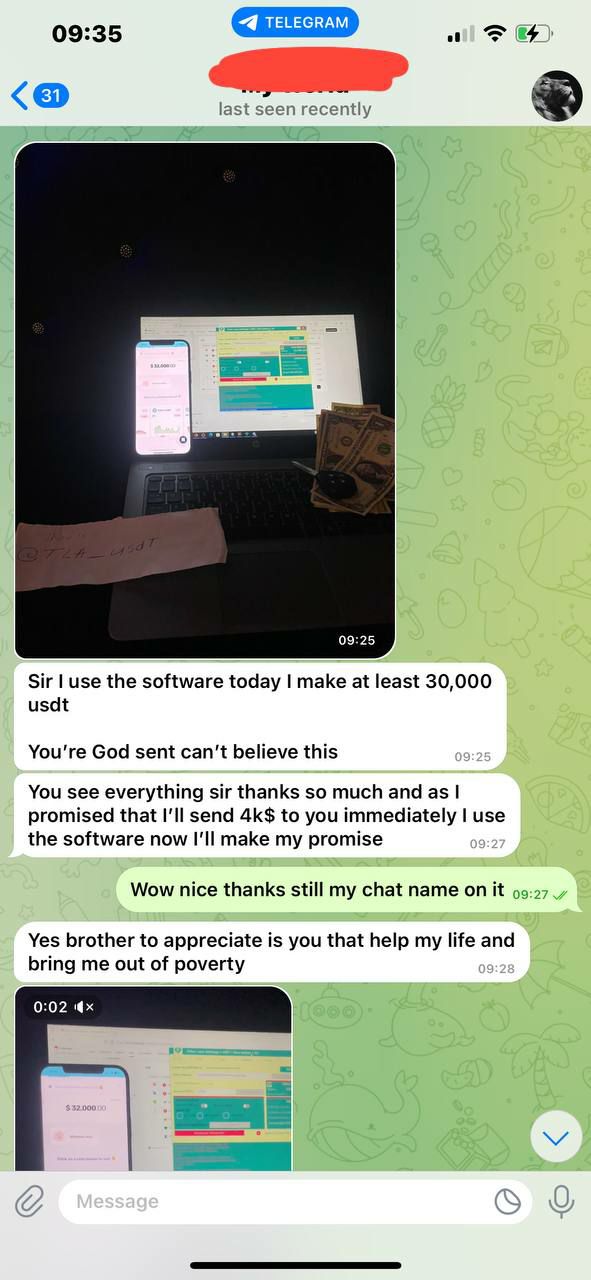 flash usdt interface